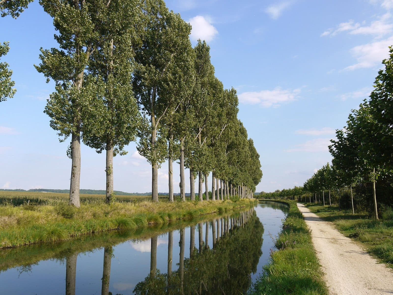 The Ourcq canal, on foot or by bike